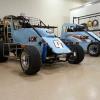 The cars sit ready to be loaded in the trailer