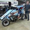 Brian and Gage Walker before Monday hotlaps